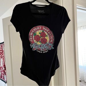 Aerosmith Band Tee Bodysuit (Nordstrom Rack)